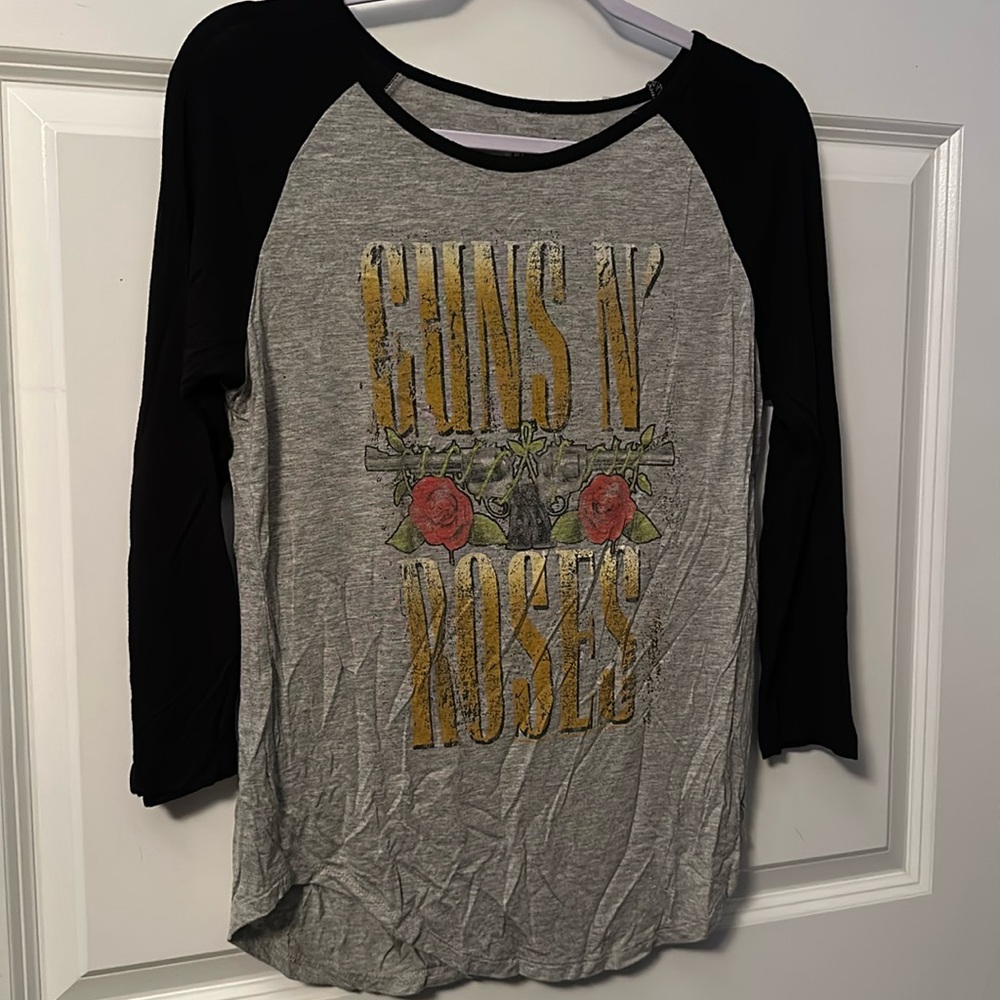 GUNS N ROSES T SHIRT LONG SLEEVE
